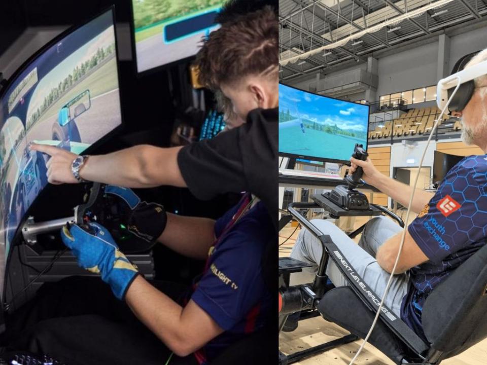 Gamebox activities: eMotions simRacing & eGliding